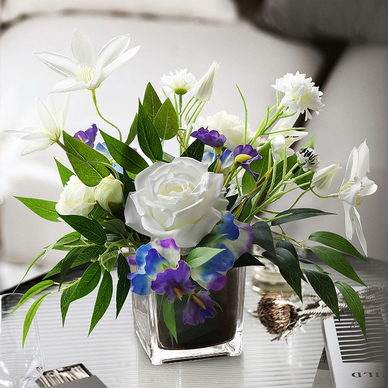 Artificial lily bouquet, lily love artificial flowers 27