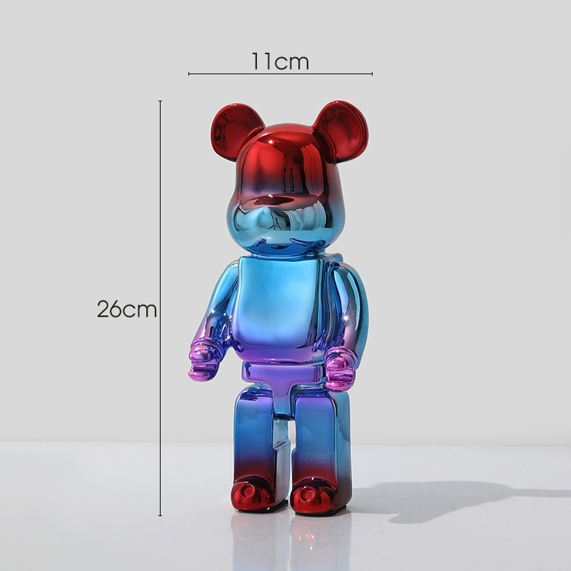 Fashionable electroplating violent bear ornaments 33 02