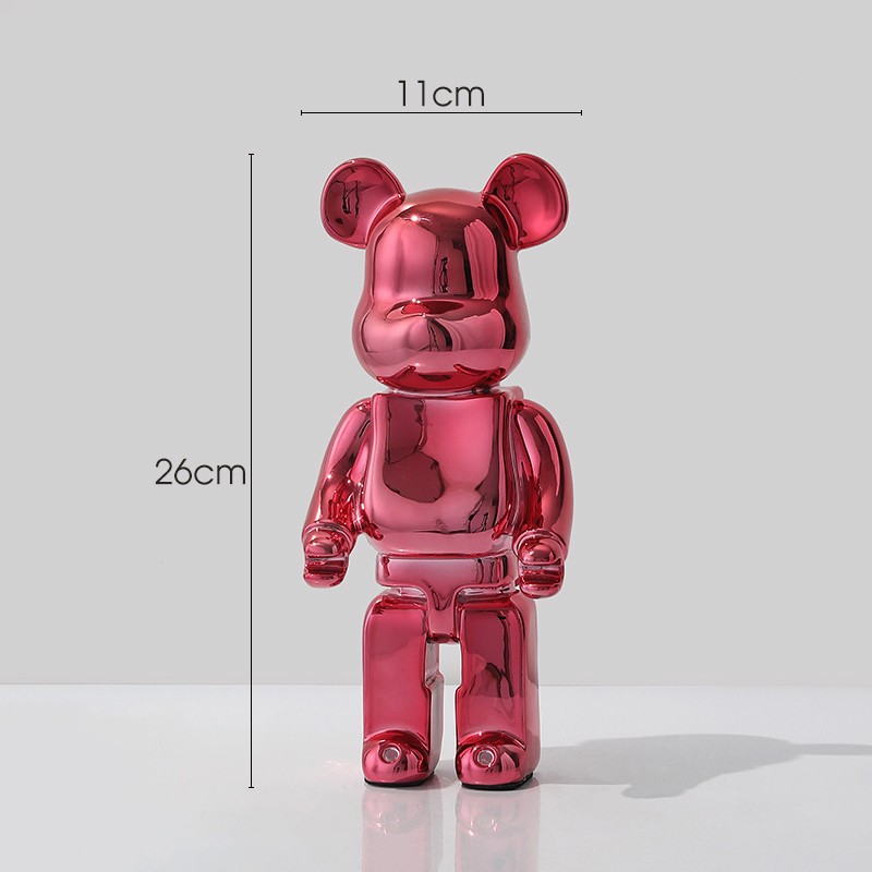 Fashionable electroplating violent bear ornaments 34 01
