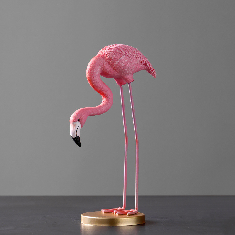 Flamingo ornaments resin crafts ornaments 40 01
