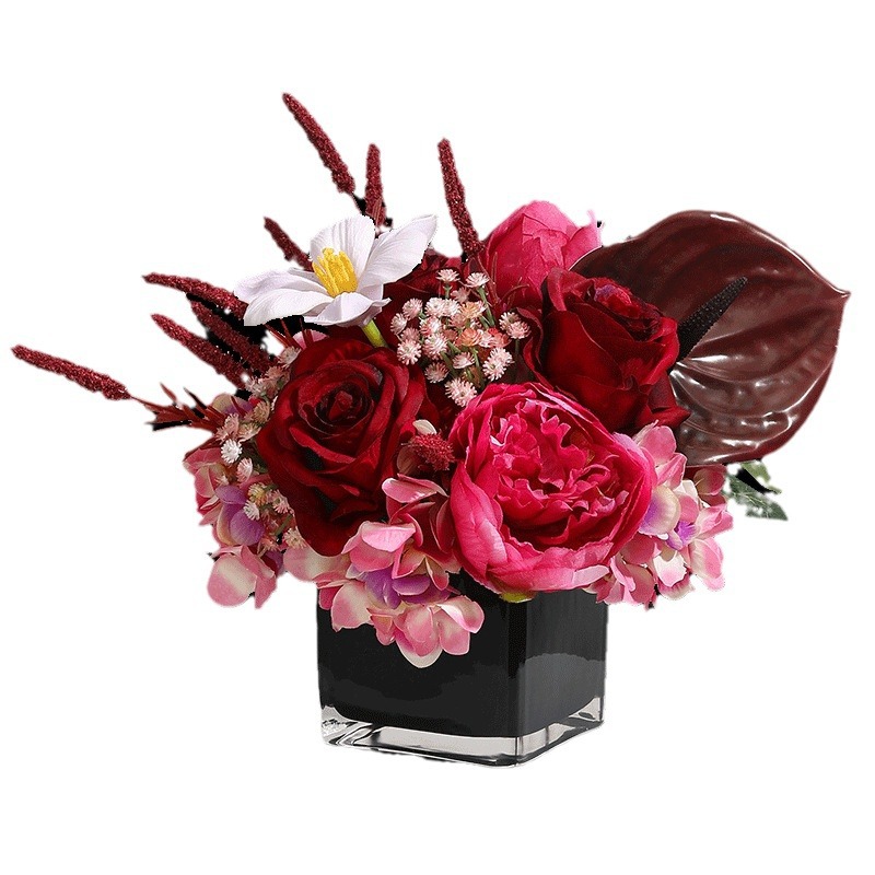 High-end artificial flower living room decoration ornaments 28