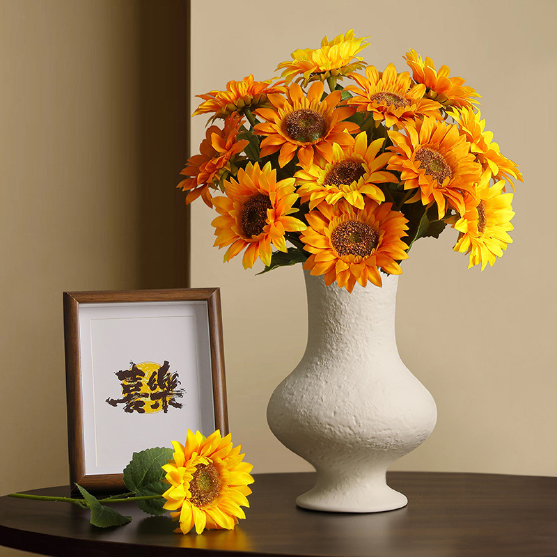 Vans Sunflower Simulation Bouquet Ornaments 17 02