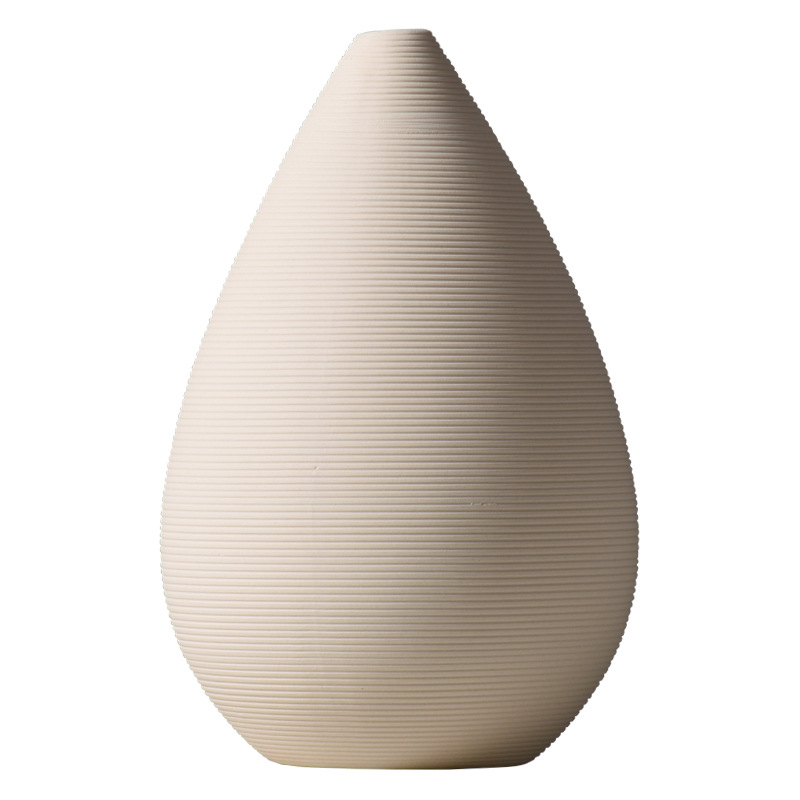 White ceramic dried flower vase ornaments 9